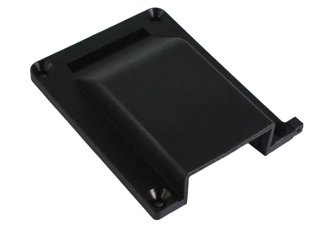 The WRAITH cover on its own, viewed at an angle to show its moulded ribs